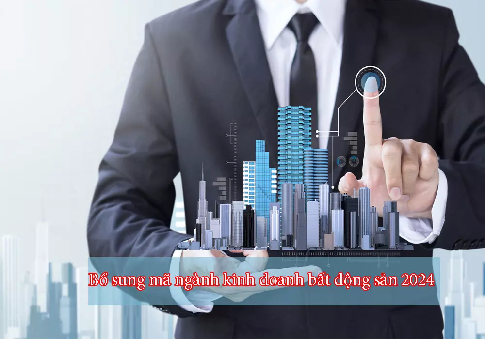 mã ngành kinh doanh bất động sản